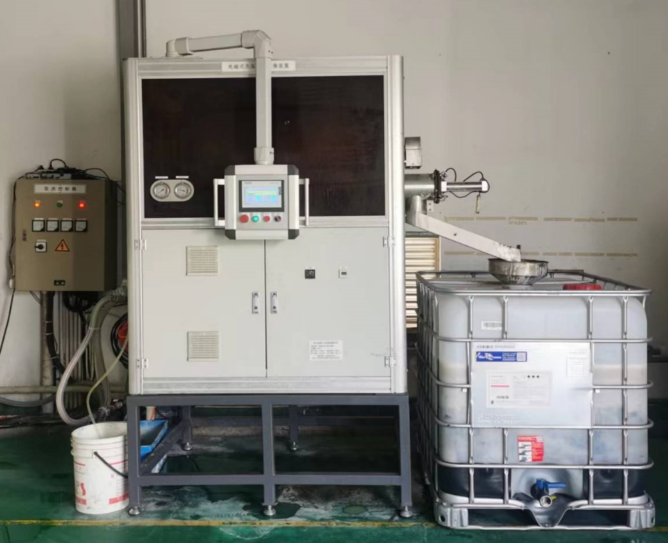 阿图什市某机械有限公司ZQ-JJ-0.5T蒸汽低温结晶蒸发设备乳化液案例